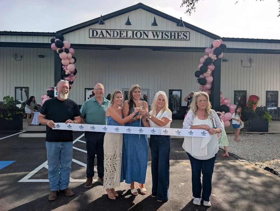 Dandelion Wishes ribbon cutting in Floresville