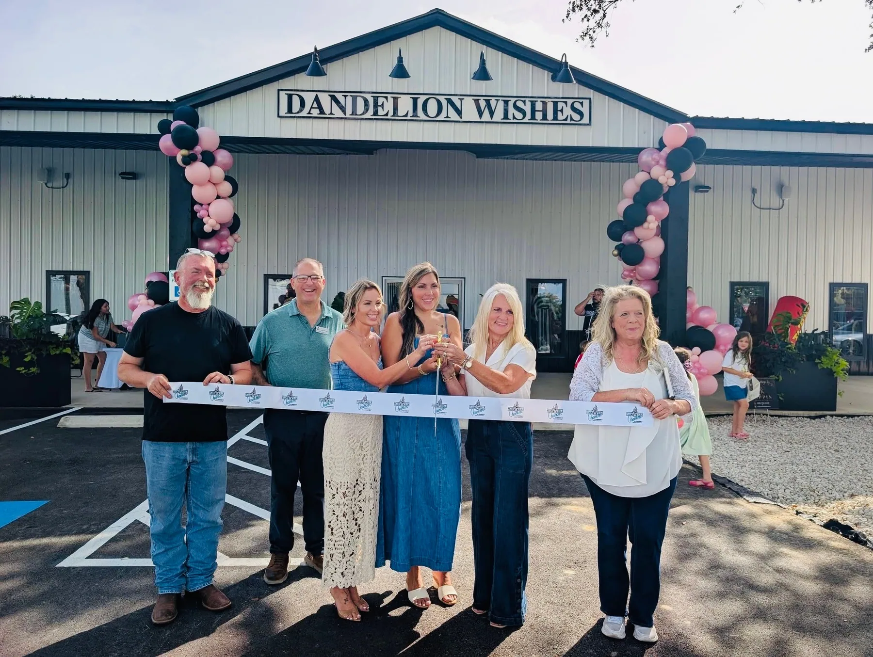 The Dandelion Wishes ribbon-cutting celebration